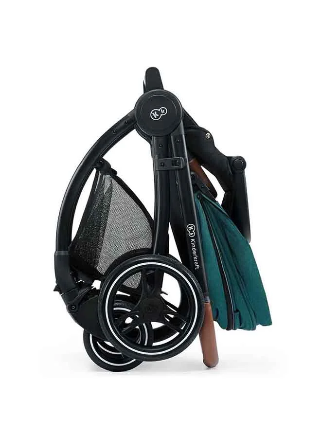 Kinderkraft 2-In-1 Evolution Pushchair - Green