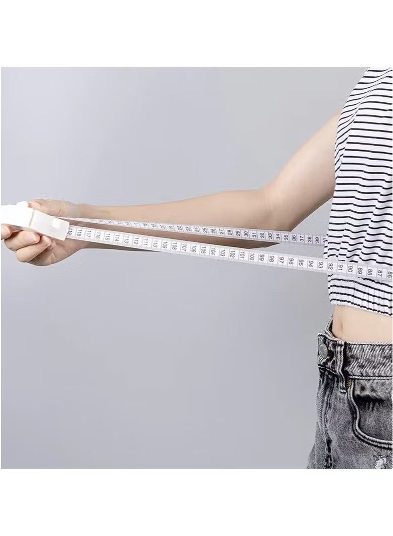 ATRJSZ Automatic Telescopic Tape Measure Body Measuring Tape Sewing Ruler Tools Centimeter Tapes For Body Meter Measure White Tools - Image 5