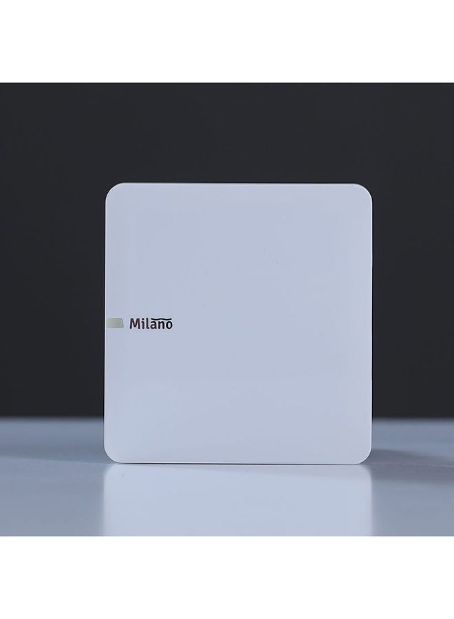 milano 10A 1 Gang 2 Way Switch Made With Polypropylene Electrical Switches, Sockets, Outlets For Home Appliance White - Image 1