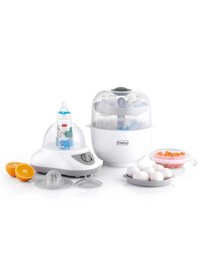 babyhug Babyhug 6 In 1 Steam Sterilizer & Warmer Set  - Image 2
