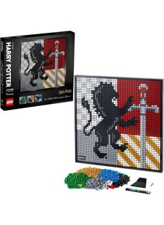 LEGO 4249 Piece-Harry Potter Hogwarts Crests 31201 Building Kit  - Image 5