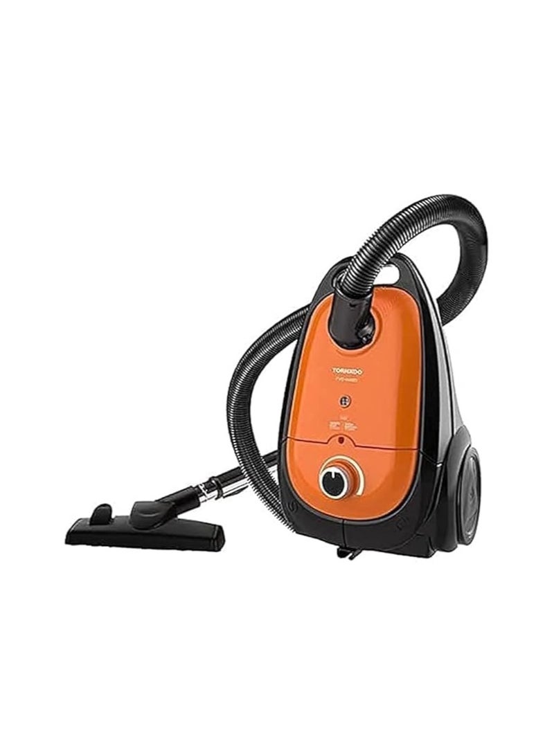 تورنيدو تورنيدو مكنسة كهربائية 1 فلتر مضاد للبكتيريا 4 L 1600 W TVC-160SO برتقالي 