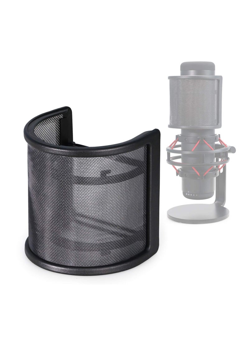 SYOSI - Microphone Windscreen Cover, Compatible with Hyperx Quadcast S Usb Gaming Microphone By Youshares, Reduces the Plosive, Pops, Breath Sounds, Easy To Set Up(1 Pack) - Image 1