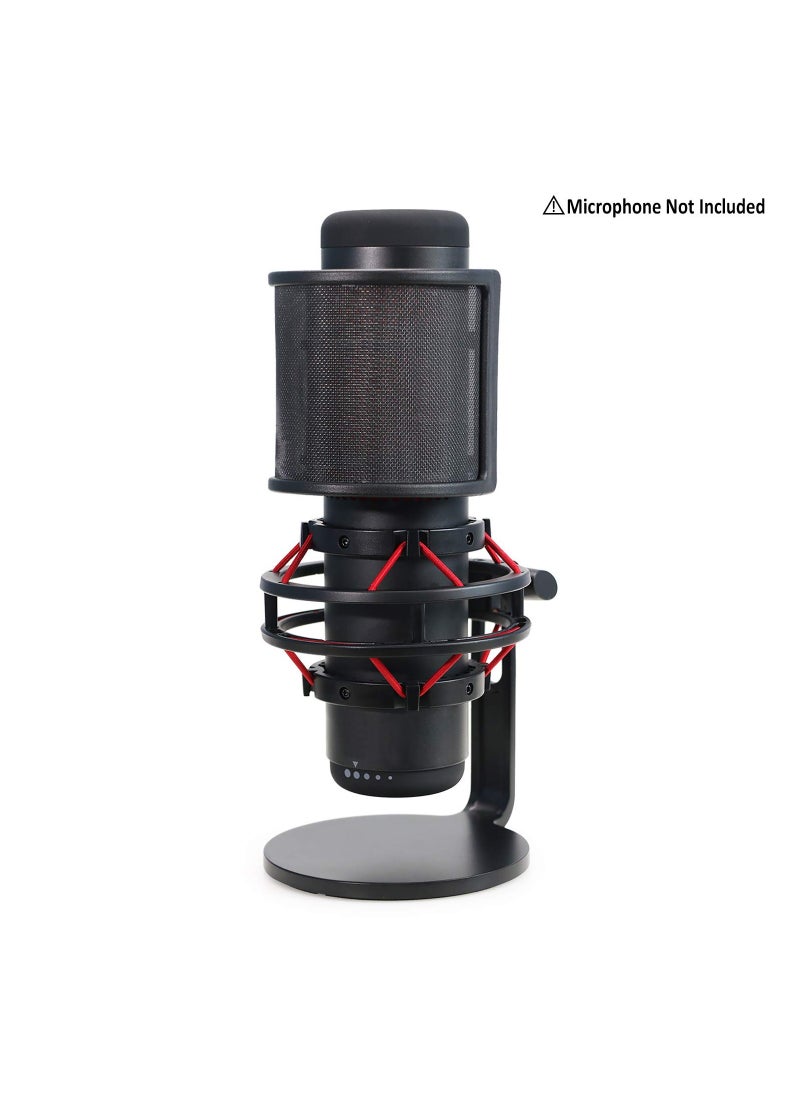 SYOSI - Microphone Windscreen Cover, Compatible with Hyperx Quadcast S Usb Gaming Microphone By Youshares, Reduces the Plosive, Pops, Breath Sounds, Easy To Set Up(1 Pack) - Image 1