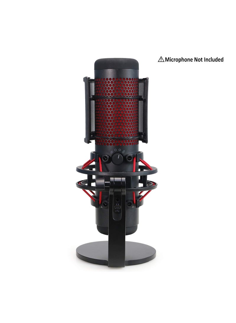 SYOSI - Microphone Windscreen Cover, Compatible with Hyperx Quadcast S Usb Gaming Microphone By Youshares, Reduces the Plosive, Pops, Breath Sounds, Easy To Set Up(1 Pack) - Image 1