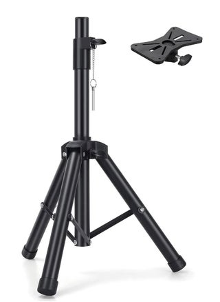 Adjustable Heavy-Duty Speaker Stand, 112 cm Max Height, Supports Up to 45KG, Durable Metal Tripod Base - pzsku/ZFBBB040035537D01F60EZ/45/_/1709189834/d21cd421-81b3-4ee6-9a1f-1a809a2a4bfc