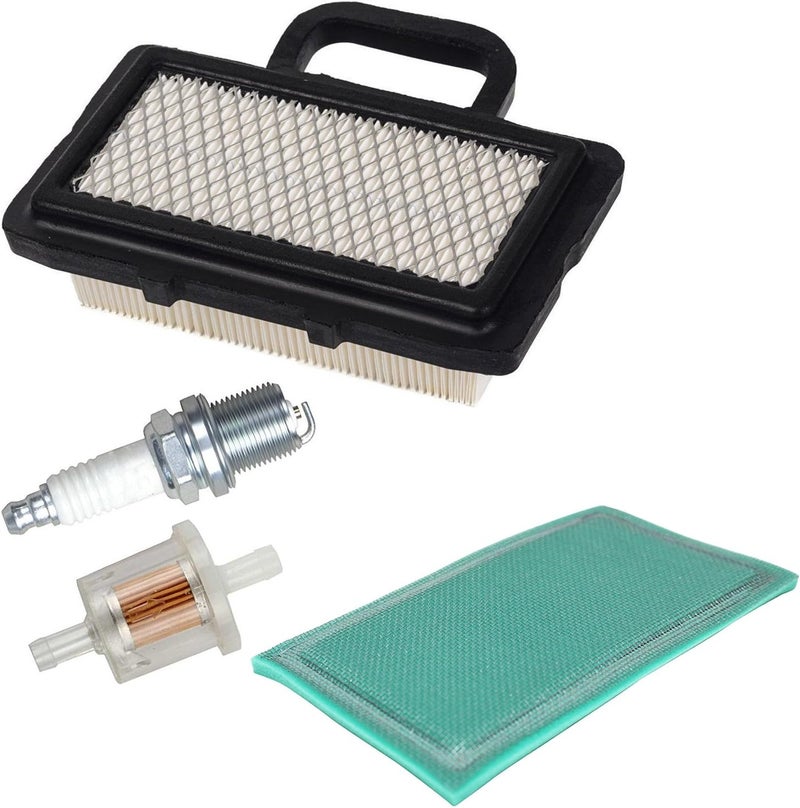 HIFROM 792101 Air Filter Pre Filter with Fuel Filter and Spark Plug Tune-Up Kit for Briggs & Stratton Lawn Mower Engine - Image 1