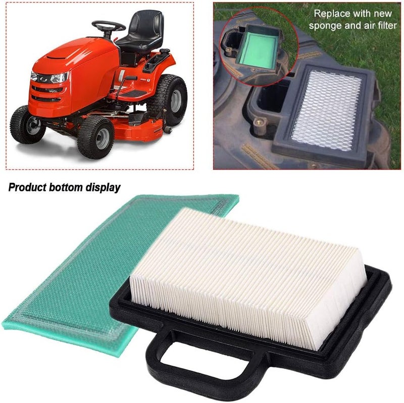 HIFROM 792101 Air Filter Pre Filter with Fuel Filter and Spark Plug Tune-Up Kit for Briggs & Stratton Lawn Mower Engine - Image 5