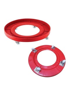 Beaver Beaver Premium Cylinder Trolley for Kitchen - Easy Movement Lpg Gas Trolley Wheel Stand (Pack of 03pc)  - Image 1