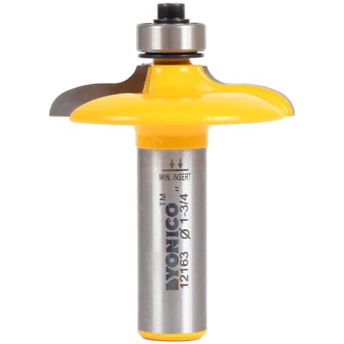 YONICO Cabinet Door Edge Router Bits Ogee Euro Style 1/2-Inch Shank 12163 - Image 1