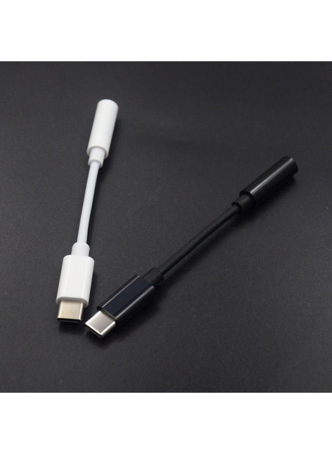 ماركة غير محددة كابل صوت رقمي/كمبيوتر رقمي - ذكر RCA إلى ذكر RCA - 6 أقدام/1.8 متر أسود - اللون: TyPEC 2 في 1 3.5 مم للشحن (الشحن، والاستماع إلى الأغاني، والتحكم في الأسلاك)  - Image 5