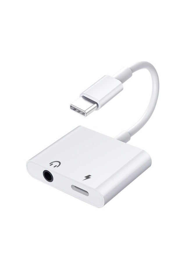 ماركة غير محددة كابل صوت رقمي/كمبيوتر رقمي - ذكر RCA إلى ذكر RCA - 6 أقدام/1.8 متر أسود - اللون: TyPEC 2 في 1 3.5 مم للشحن (الشحن، والاستماع إلى الأغاني، والتحكم في الأسلاك)  - Image 1