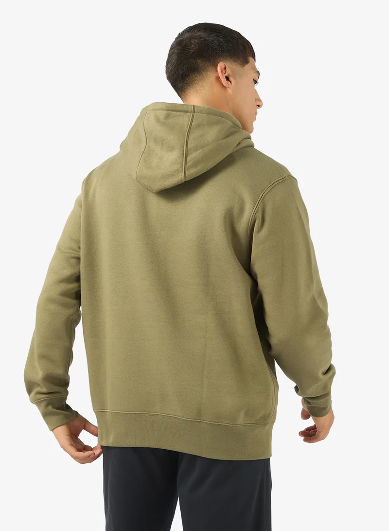 Nike Club Brushed Pullover Hoodie