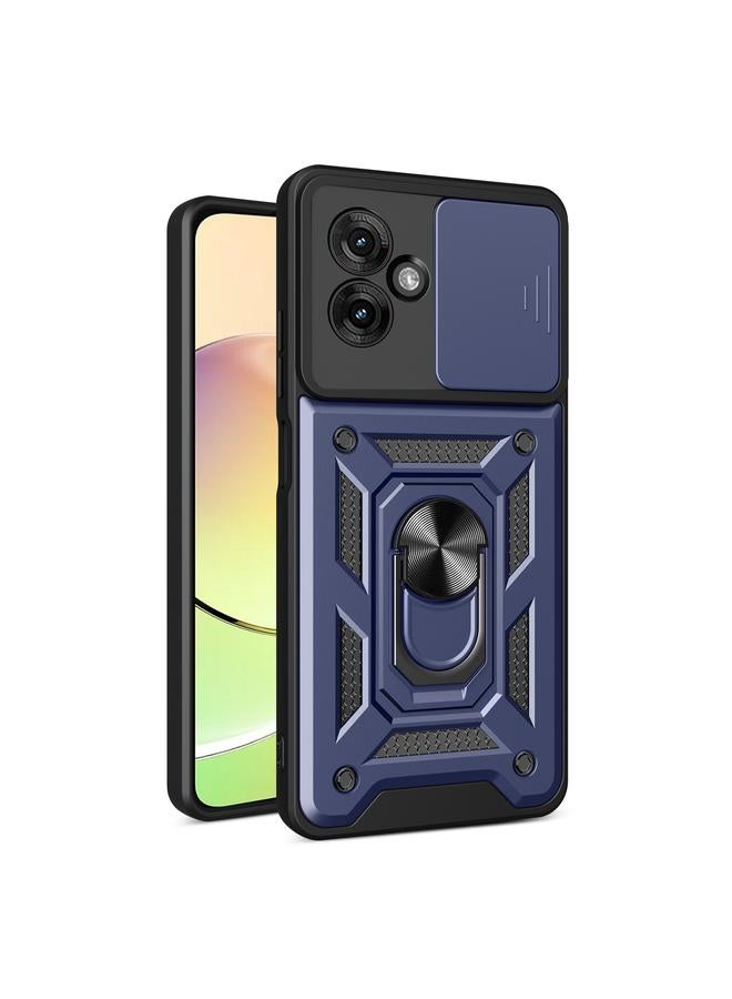 إيروريكس جراب لهاتف Motorola Moto G55 بتصميم غطاء كاميرا منزلق من مادة TPU الهجينة لهاتف الكمبيوتر الشخصي - Image 1