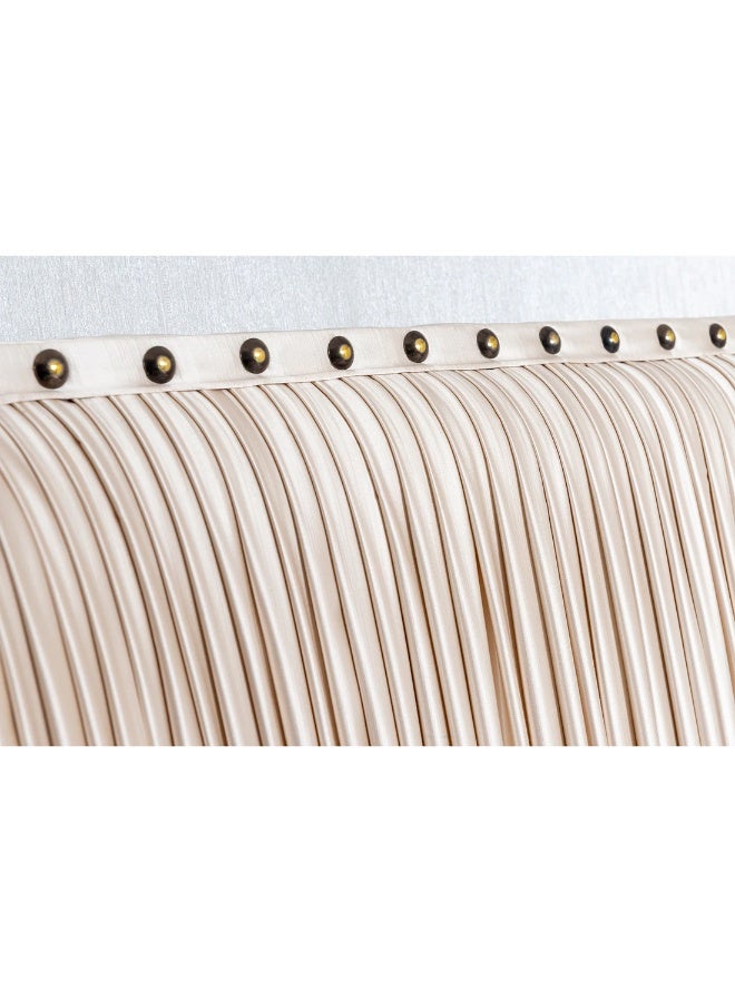 Nayam Sleep Olympia Pleated Bedframe 200x200x40Cm  - Image 4