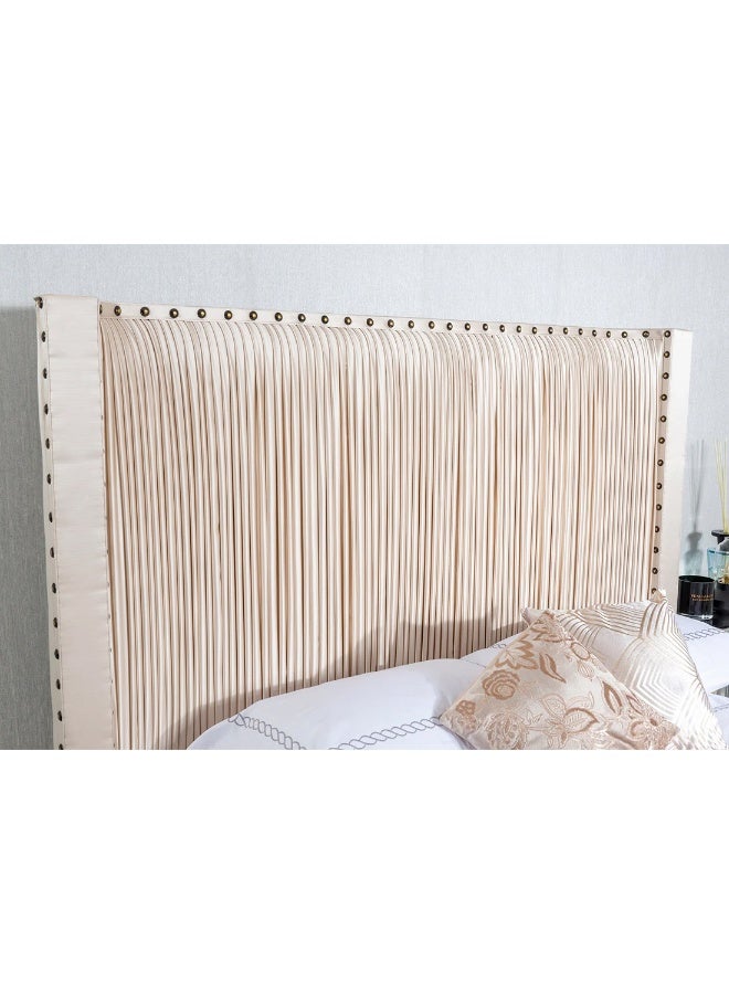 Nayam Sleep Olympia Pleated Bedframe 200x200x40Cm  - Image 3