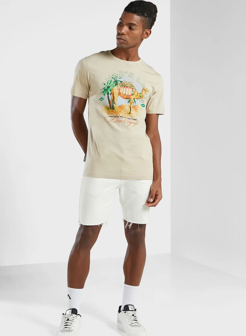 Cayler & Sons Camel Graphic T-Shirt
