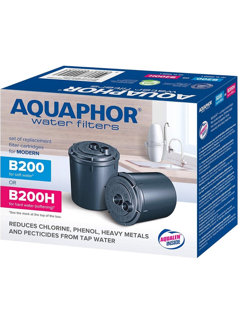 Aquaphor Modern Faucet Water Filter System, 4000L Long-Lasting Cartridge, 1.0–1.2 L/min Filtration Rate, Removes Chlorine, Rust, Odors & Contaminants, Easy Plug-in Tap Water Purifier with Adaptors, Compact & Travel-Ready Drinking Filter (White) - Image 5