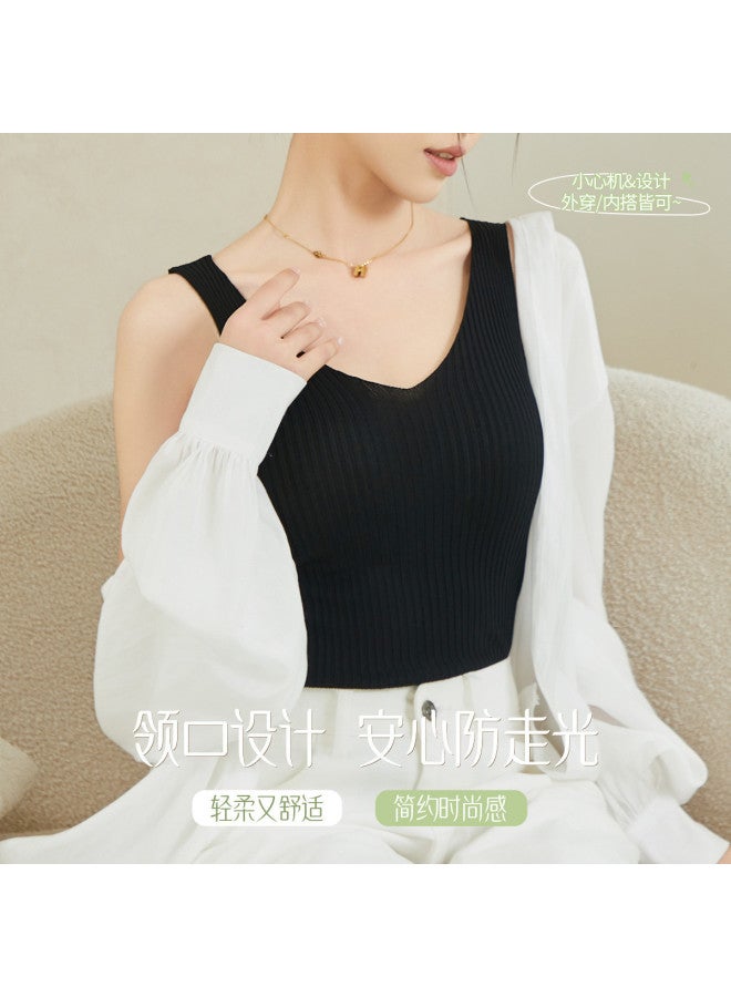 Your Sun Women'S Underwear, Thin Summer Layering Tank Top, Sophisticated Sleeveless Shirt For Suit Underlay Or Outerwear In Summer - Image 2