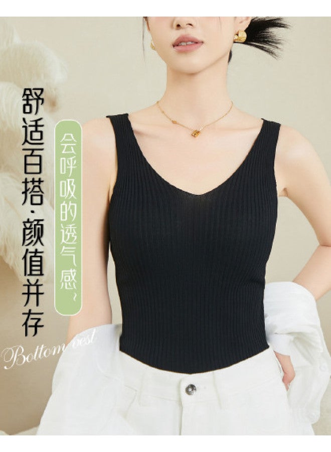 Your Sun Women'S Underwear, Thin Summer Layering Tank Top, Sophisticated Sleeveless Shirt For Suit Underlay Or Outerwear In Summer - Image 1