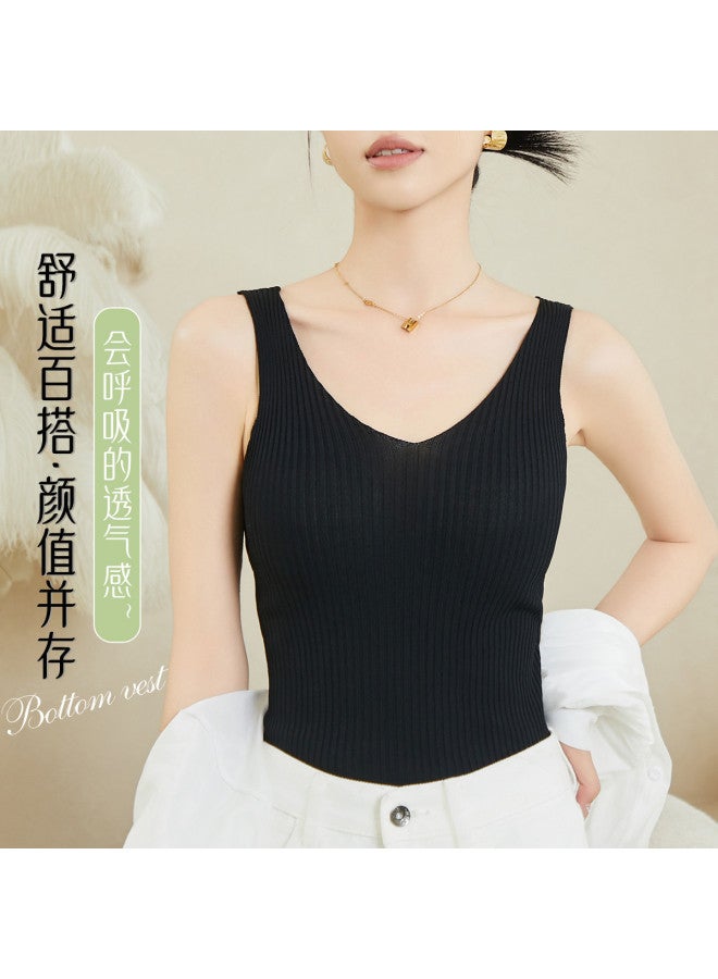 Your Sun Women'S Underwear, Thin Summer Layering Tank Top, Sophisticated Sleeveless Shirt For Suit Underlay Or Outerwear In Summer - Image 3