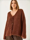 Bianco Lucci Coffee Brown