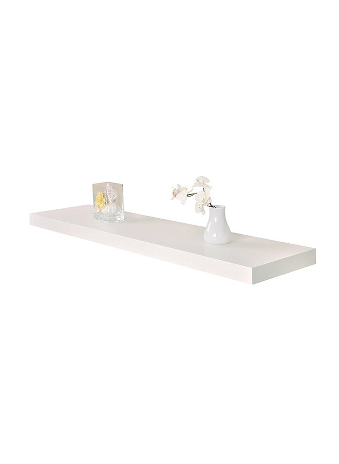 Feelings - FLOATING WALL SHELVES 40CM WHITE SIZE: 40X19.5X3.8CM - Image 1