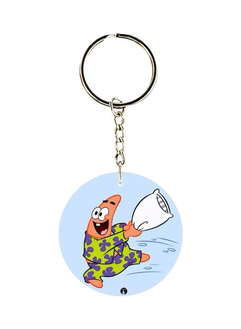 Cartoon Printed Keychain