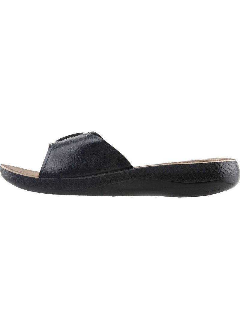 Gezer 10826 Daily Jelly Anatomical Women's Slippers Black  - Image 2