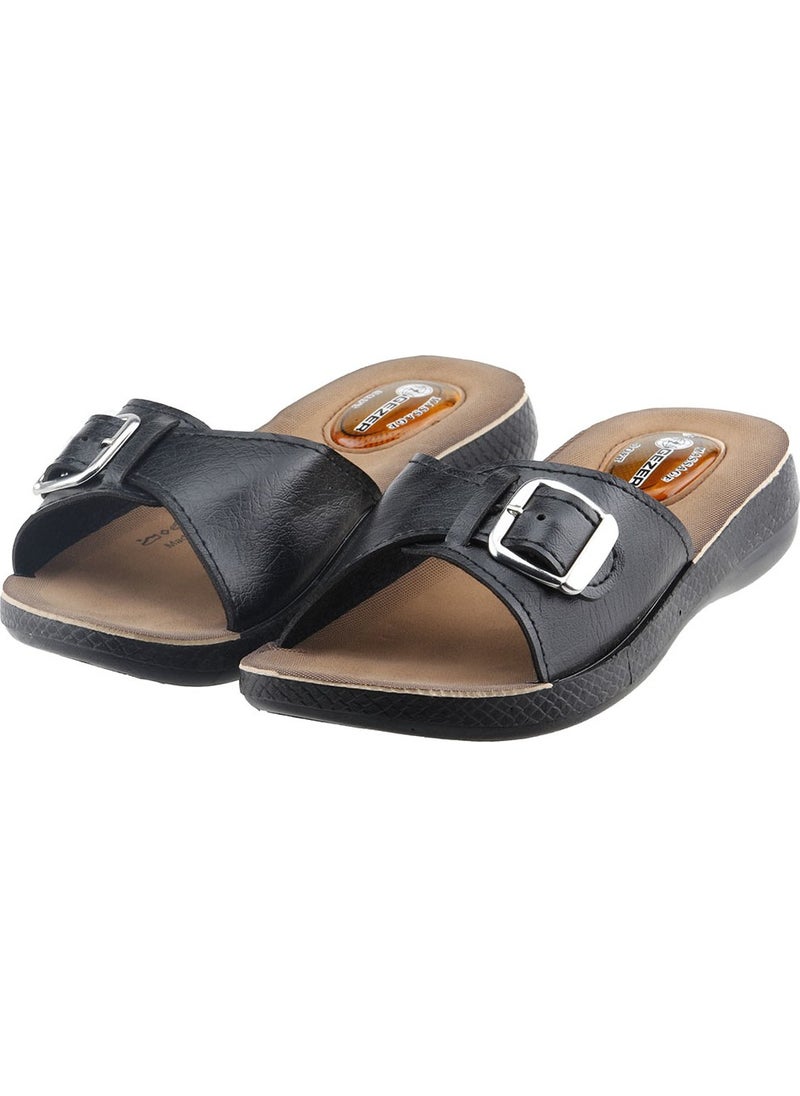 Gezer 10826 Daily Jelly Anatomical Women's Slippers Black  - Image 3