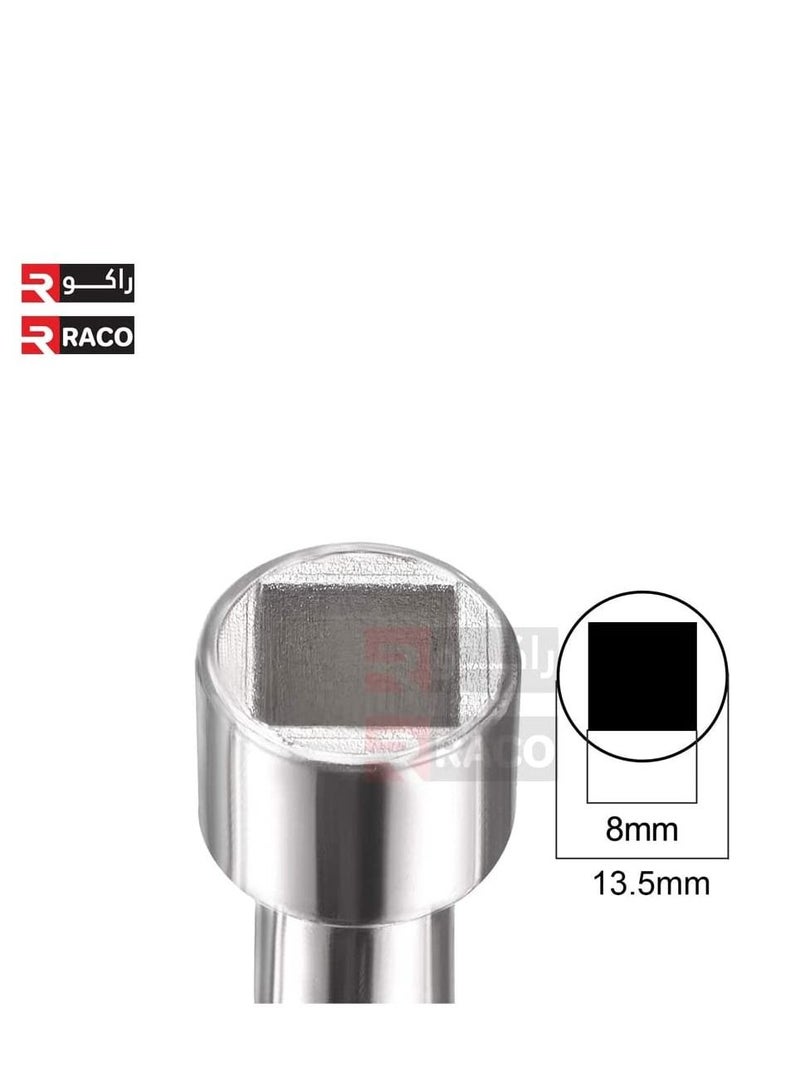 RACO Universal Metal Rectangle Socket Spanner Key Rectangle Panel Lock Distribution Box Cabinet Lock Key - Image 5