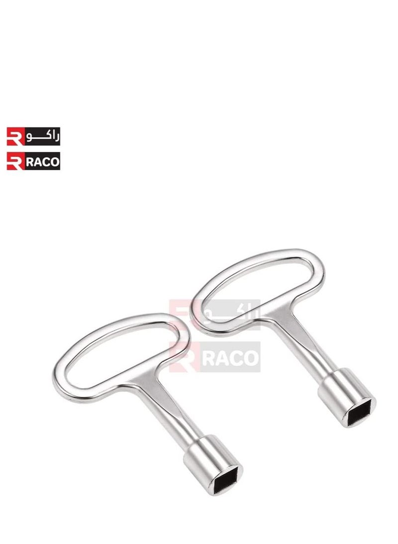 RACO Universal Metal Rectangle Socket Spanner Key Rectangle Panel Lock Distribution Box Cabinet Lock Key - Image 4