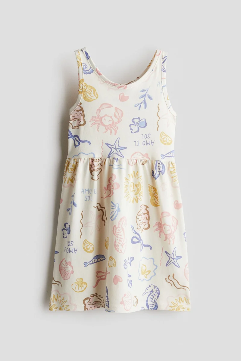 H&M Patterned cotton dress