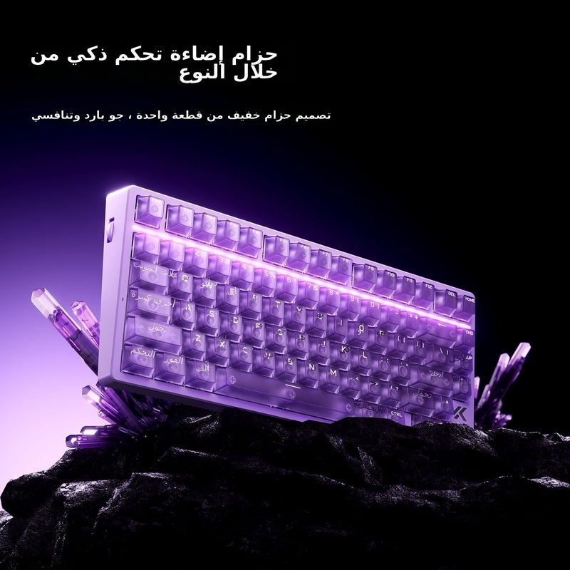 MCHOSE Ace 75 Magnetic Switch Mechanical Keyboard RGB Wired Gaming Keyboard for PC & Mac - Image 3