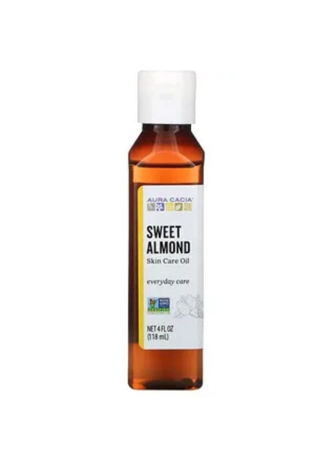 Aura Cacia Aura Cacia Skin Care Oil Sweet Almond 4 fl oz 118 ml 