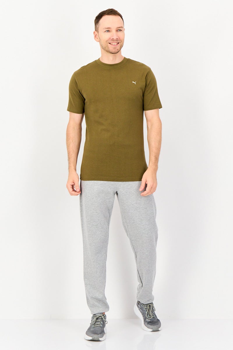 PUMA Men Sportswear Fit Short Sleeve Outdoor T Shirt, Dark Olive - Image 4
