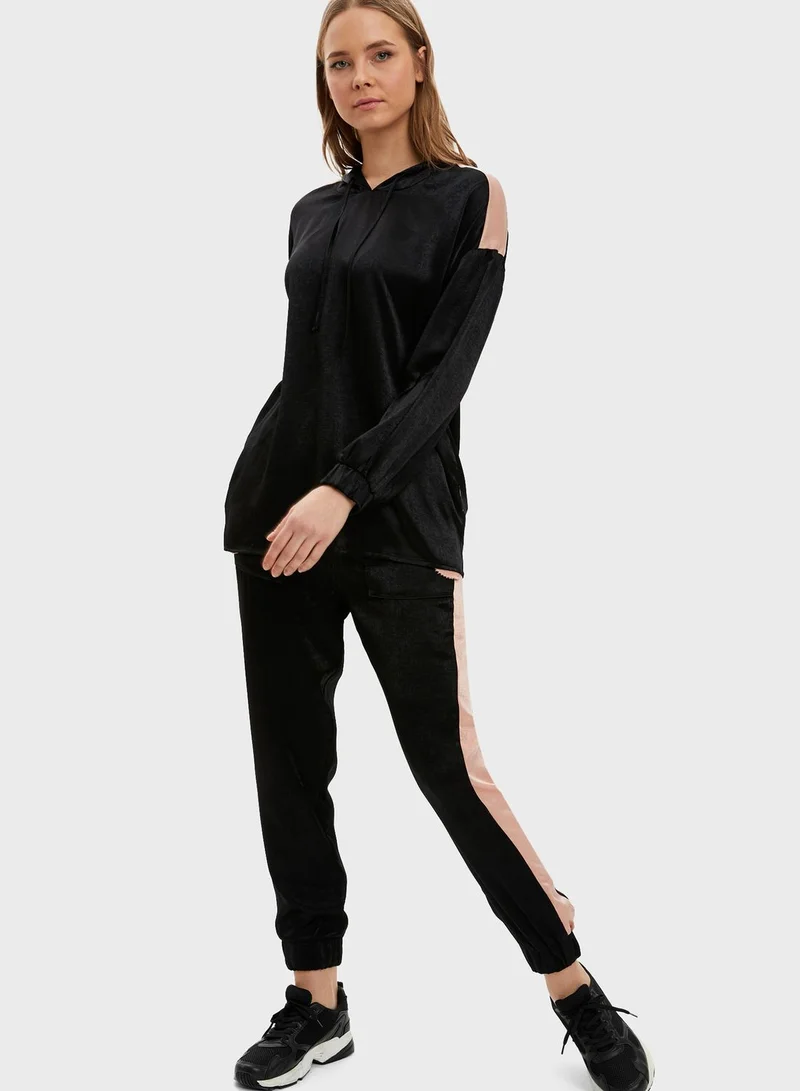 DeFacto Side Striped Pants