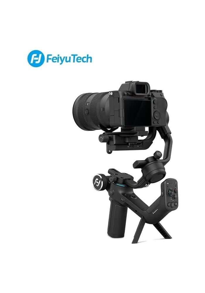 FeiyuTech SCORP-C Gimbal Stabilizer for DSLR and Mirrorless Cameras, 3-Axis Stabilizer with 5.5lbs Payload - Image 3