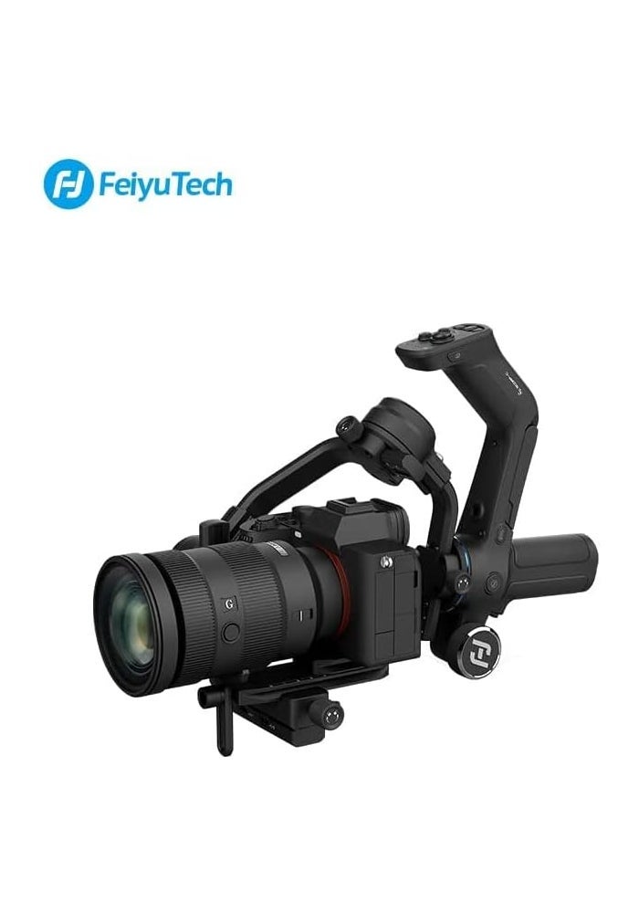 FeiyuTech SCORP-C Gimbal Stabilizer for DSLR and Mirrorless Cameras, 3-Axis Stabilizer with 5.5lbs Payload - Image 4