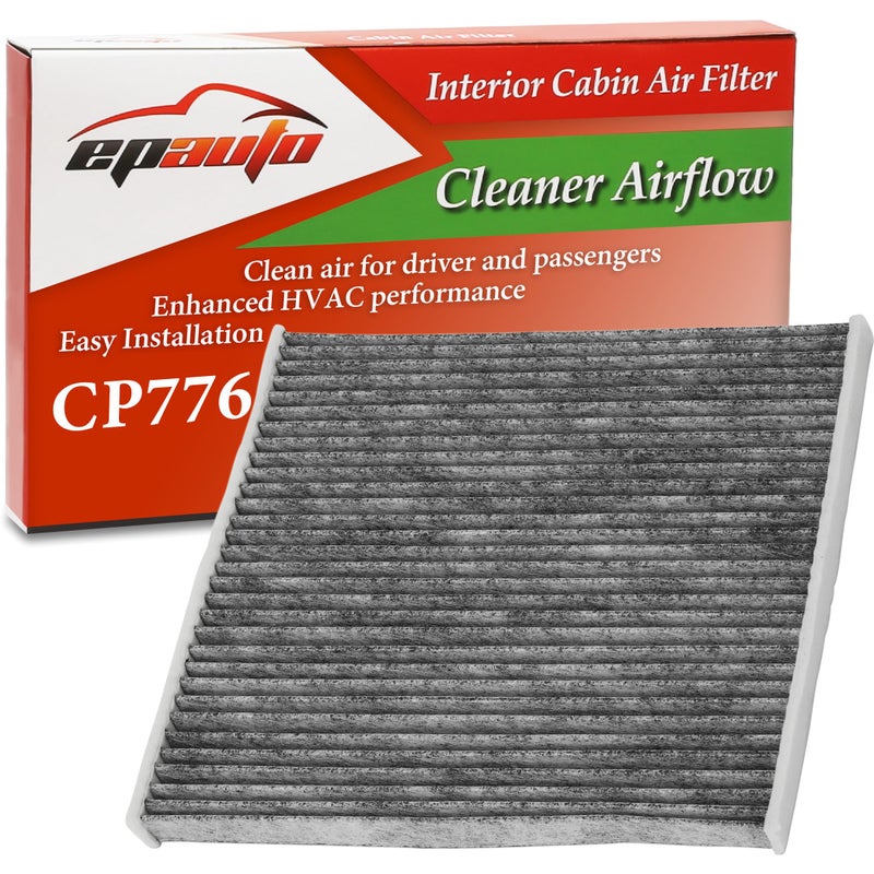 فلتر هواء المقصورة EPAuto CP776 CF11776 مع فحم نشط بديل لنيسان ألتيما 20132018 ماكسيما 20162023 مورانو 20152024 باثفايندر 20132020 إنفينيتي QX60 20142020