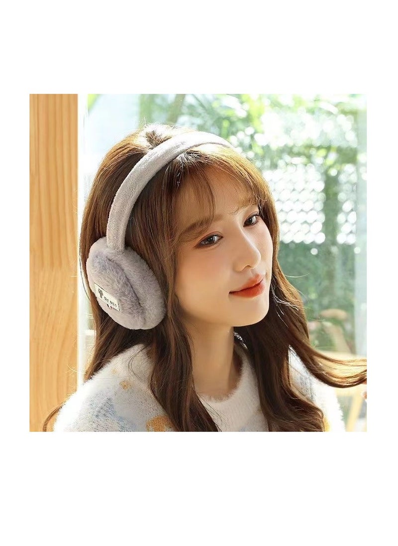 Generic - Japanese new style women's windproof, warm, fashionable and cute earmuffs - Image 1