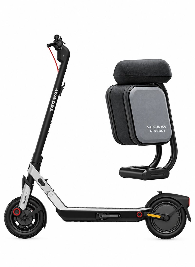 Segway-Ninebot Segway Ninebot E3 PRO Electric eKickScooter BUNDLE with Multi-Functional Storage Seat Kit 10L Storage | 32km/h Top Speed, 46km Max Range, 800W Max Motor Power - E3 PRO + PH0301 - Image 1