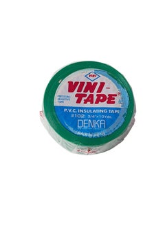 VINI Electrical Insulation Tape- 10 Pieces (Green)  - Image 1