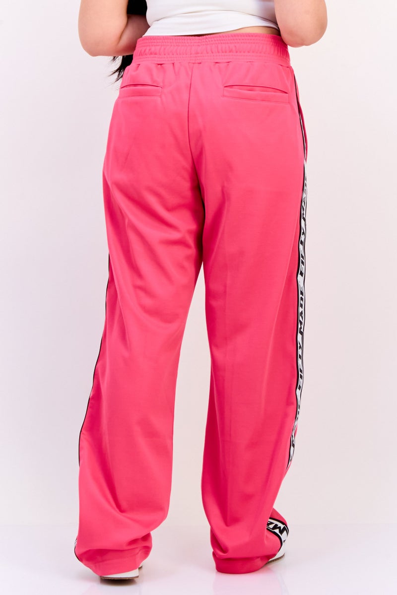 Fifty Made Men Sportswear Fit Long Inseam Training Track Pants, Pink  - Image 3