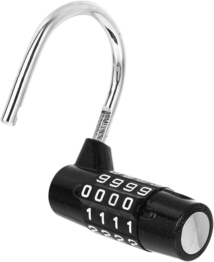 Tehaux Zinc Alloy Combination Padlock for Mailbox Cabinet School Storage Security Lock - Image 2