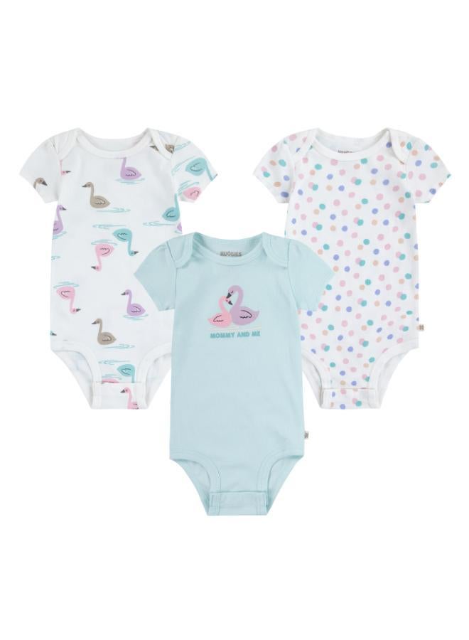HUGGIES 3PK BODYSUIT SET - Image 1