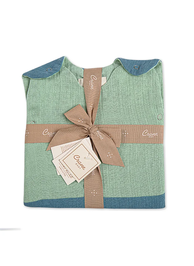 Crane BABY Wearable Blanket 0 - 9 Months Riverstone And Evergreen
