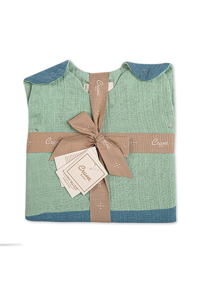 Crane BABY Wearable Blanket 0 - 9 Months Riverstone And Evergreen  - Image 2