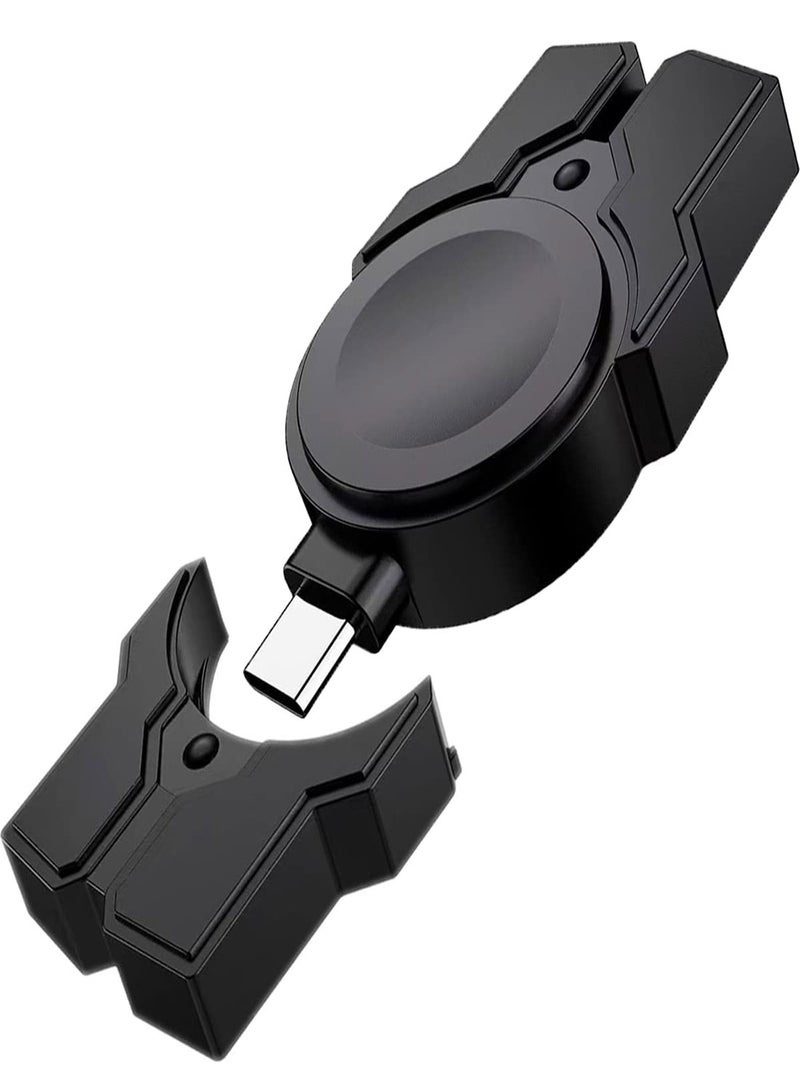 شاحن USB-C محمول لساعات آبل، شحن لاسلكي مغناطيسي سريع، شاحن السيارة للمسافرين متوافق مع ساعة آبل ألترا 8/7/SE/6/5/4/3/2 - Image 1