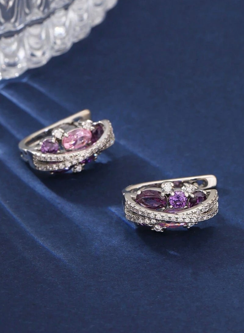 Jewelry 4You Stylish & High Quality Earrings For Women Cubic Zirconia - Image 4